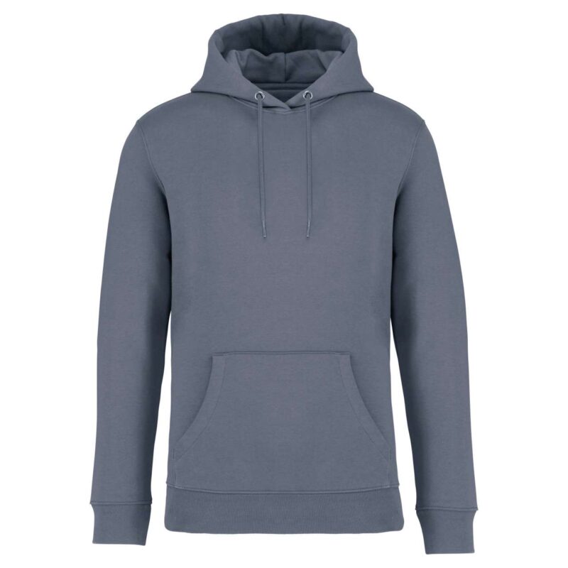 ns401-mineral_grey-a1 Native Spirit ECO-FRIENDLY UNISEX HOODED SWEATSHIRT - Mineral Grey