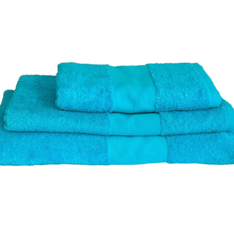ol360-caribbean_blue-a1 OLIMA BASIC TOWEL - Μπλε Καραϊβικής
