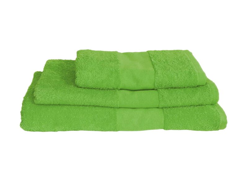 ol360-lime-a1 OLIMA BASIC TOWEL - Λαχανί