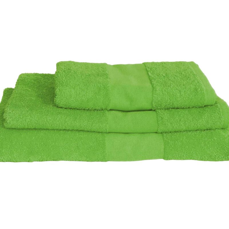 ol360-lime-a1 OLIMA BASIC TOWEL - Λαχανί