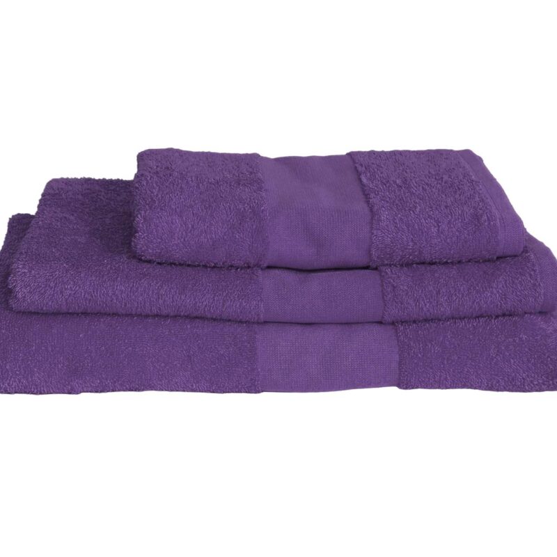 ol360-purple-a1 OLIMA BASIC TOWEL - Μωβ