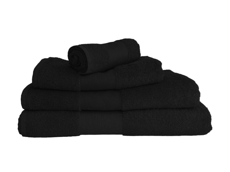 OLIMA CLASSIC TOWEL - Μαύρο