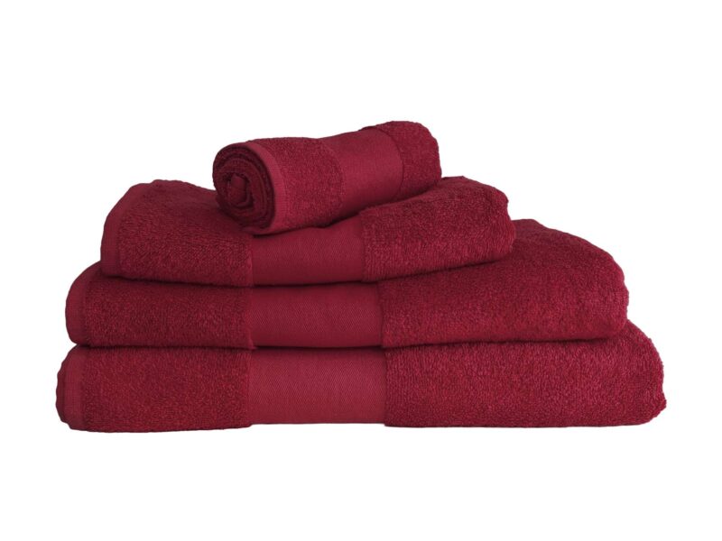 OLIMA CLASSIC TOWEL - μπορντό