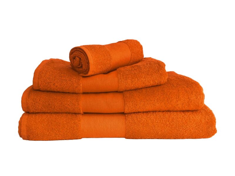 OLIMA CLASSIC TOWEL - πορτοκαλί