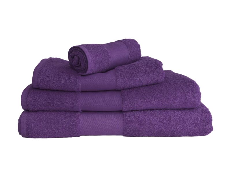 OLIMA CLASSIC TOWEL - Μωβ