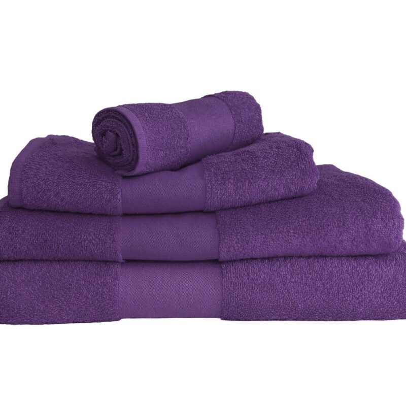 ol450-purple-a1 OLIMA CLASSIC TOWEL - Μωβ