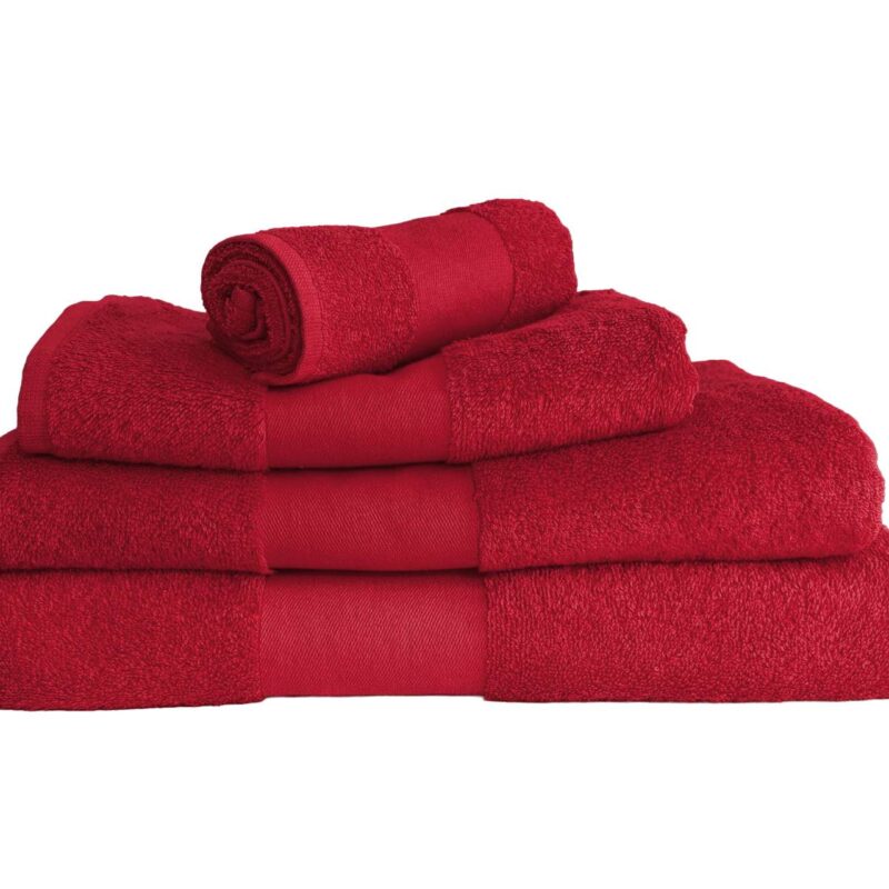 ol450-red-a1 OLIMA CLASSIC TOWEL - Κόκκινο