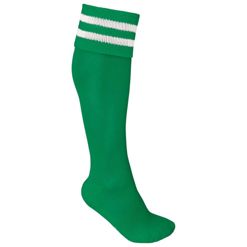 pa015-sporty_kelly_greenwhite-a2 Proact STRIPED SPORTS SOCKS - Σπορ Πράσινο Kelly/Λευκό