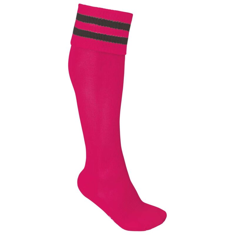 pa015-sporty_pinkdark_grey-a2 Proact STRIPED SPORTS SOCKS - Sporty Pink/Dark Grey