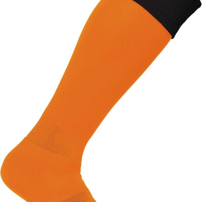 pa0300-orange_black-a1 Proact TWO-TONE SPORTS SOCKS - Orange/Black