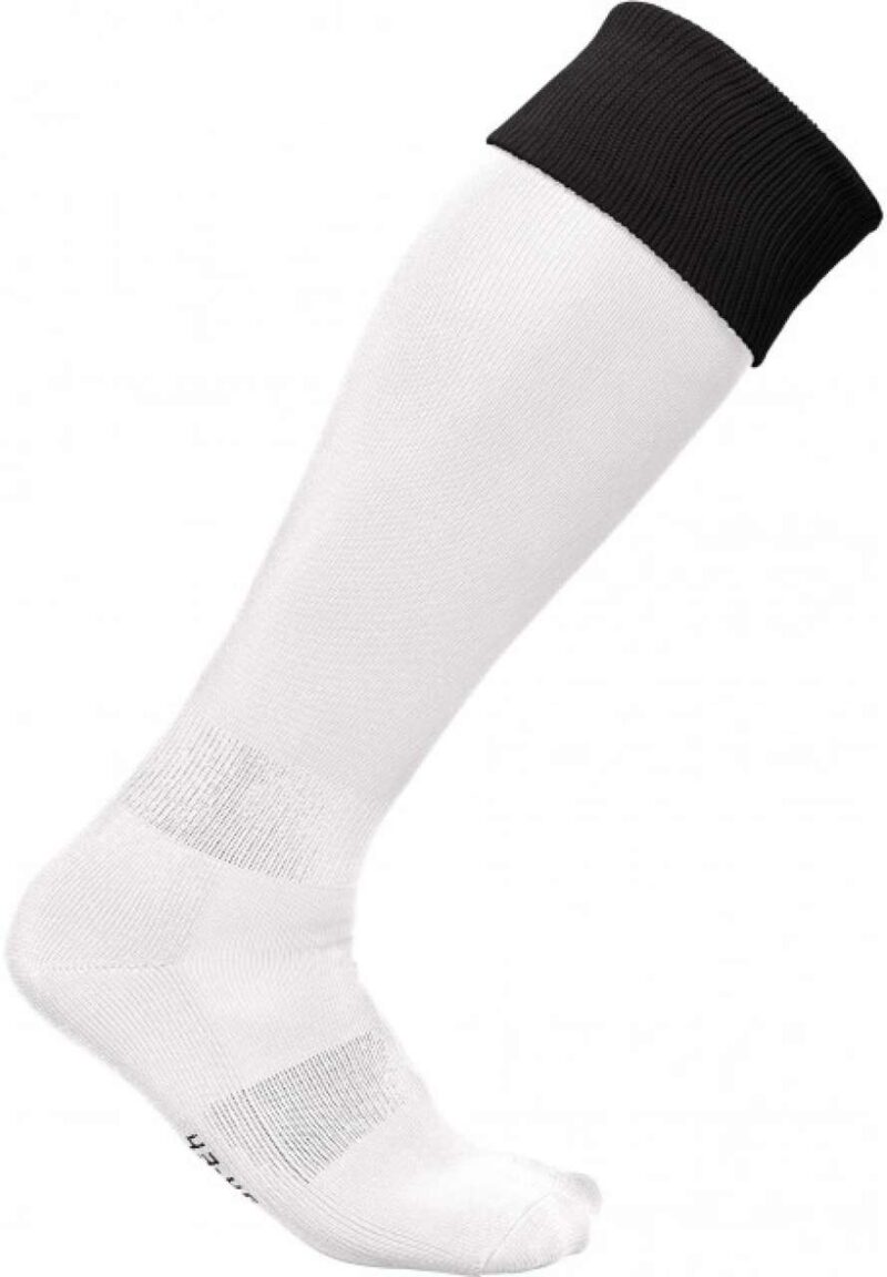 pa0300-white_black-a1 Proact TWO-TONE SPORTS SOCKS - Λευκό/Μαύρο