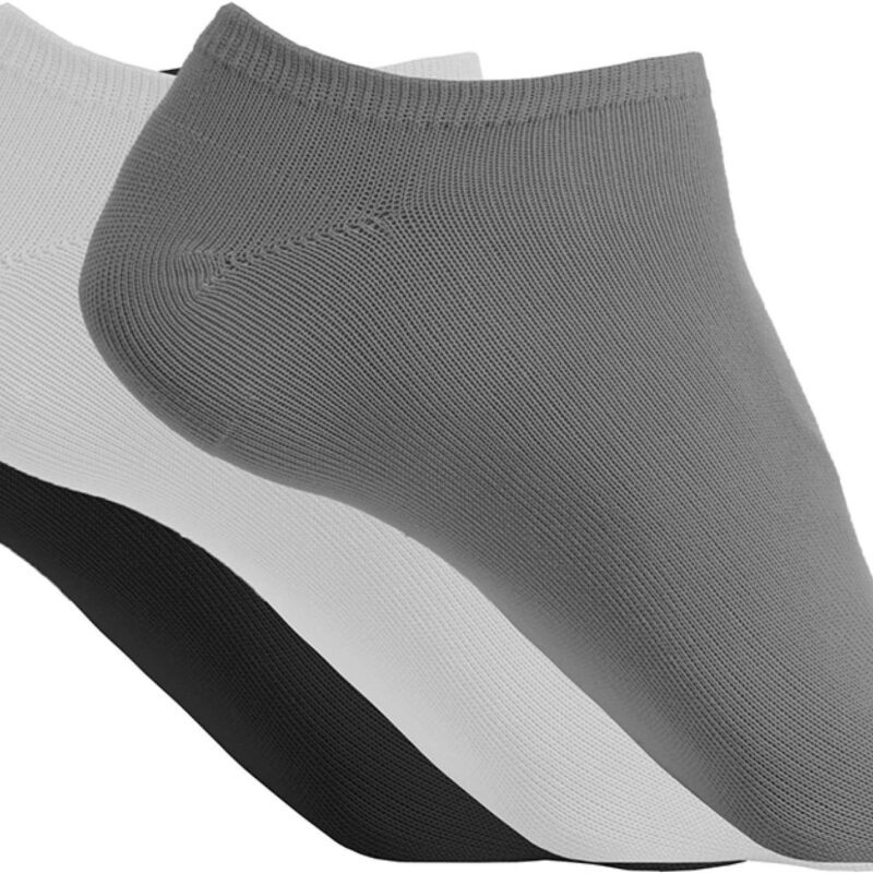 pa033-storm_greywhiteblack-a1 Proact MICROFIBRE TRAINER SOCKS - PACK των 3 PAIRS - Γκρι της καταιγίδας/Λευκό/Μαύρο