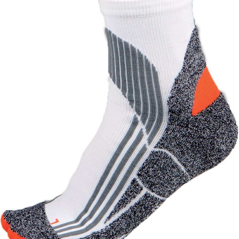 pa035-white_grey_orange-a1 Proact TECHNICAL SPORTS SOCKS - Λευκό/Γκρι/Πορτοκαλί