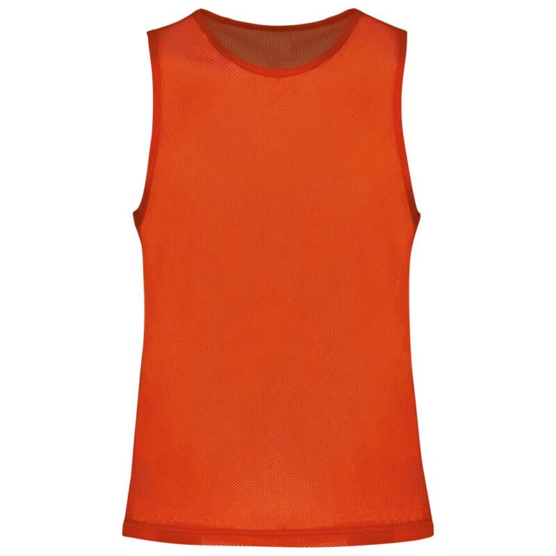 pa043-spicy_orange-a1 Proact MULTI-SPORTS LIGHT MESH BIB - Spicy Orange