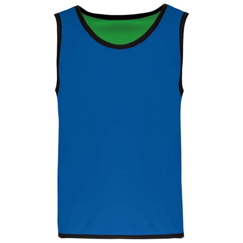 pa046-sporty_royal_bluegreen-a1 Proact BIB REVERSIBLE RUGBY για KID - Sporty Royal Blue/Green