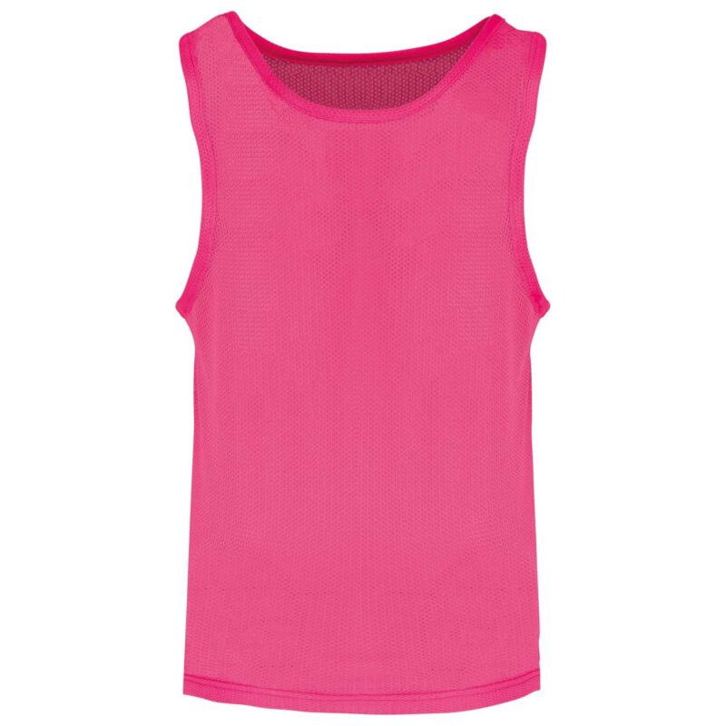 Proact LIGHTWEIGHT MESH MULTISPORT BIB της KID - Φωσφοριζέ ροζ