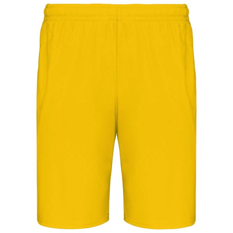 pa101-sporty_yellow-a1 Proact SPORTS SHORTS - Σπορ Κίτρινο