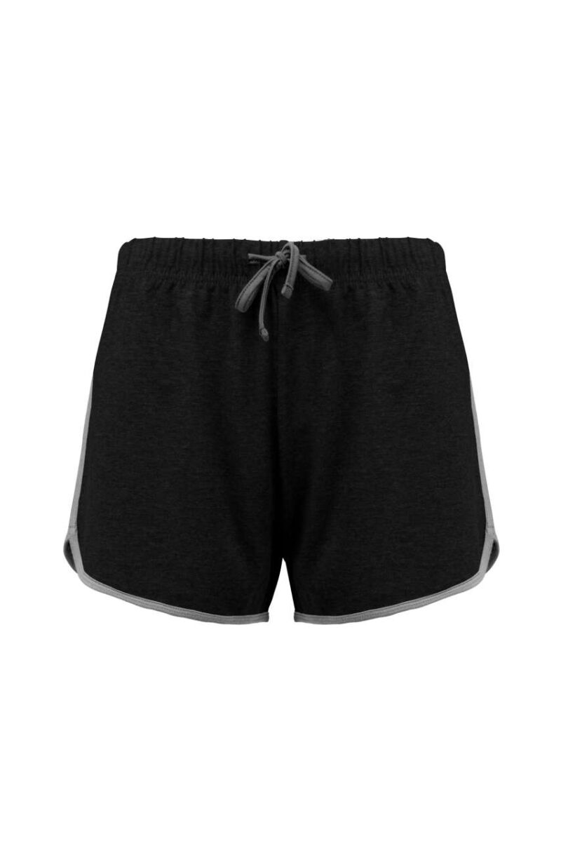 Proact LADIES' SPORTS SHORTS - Black/Grey Heather