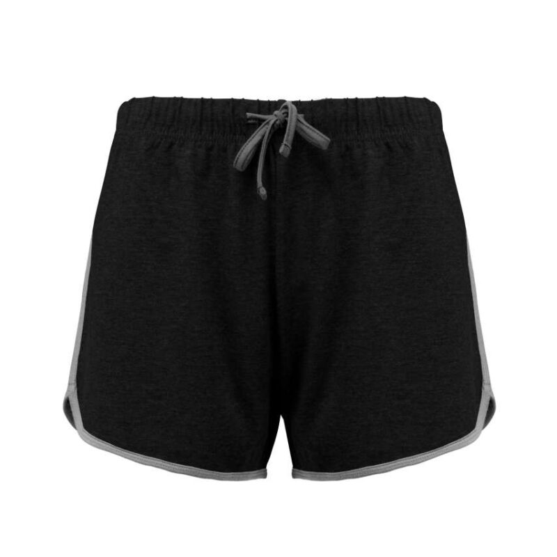 Proact LADIES' SPORTS SHORTS - Black/Grey Heather