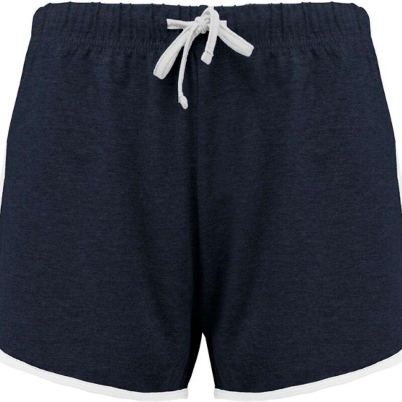 Proact LADIES' SPORTS SHORTS - Μπλε μαριν/Λευκό