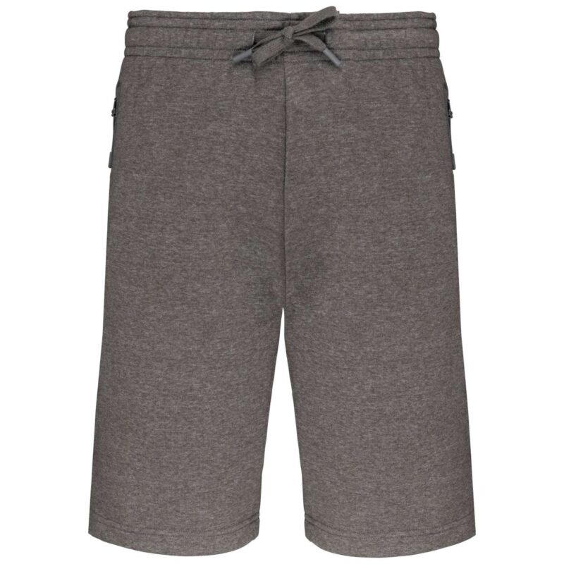 pa1023-grey_heather-a1 Proact Παιδικά FLEECE MULTISPORT BERMUDA SHORTS - Γκρι Μελανζέ