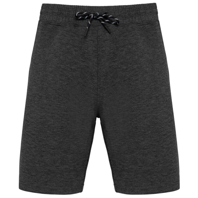 pa1028-deep_grey_heather-a1 Proact Ανδρικά σορτς - 79% Polyester/15% Viscose/6% Elastane