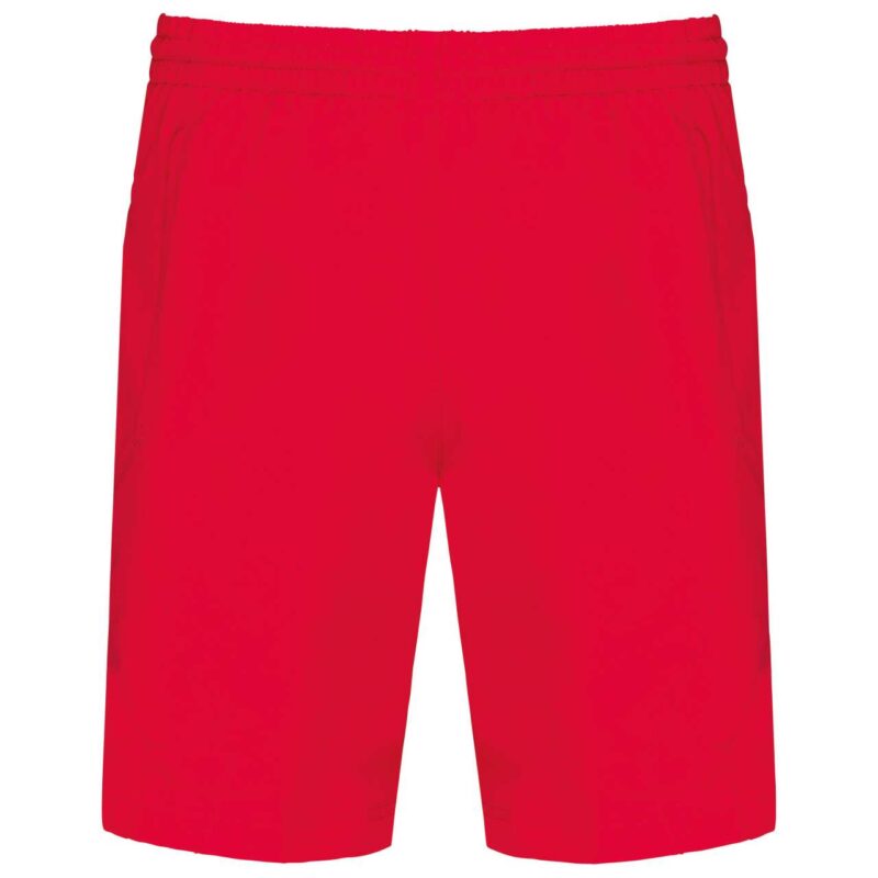 pa154-red-a2 Proact SPORTS SHORTS - Κόκκινο