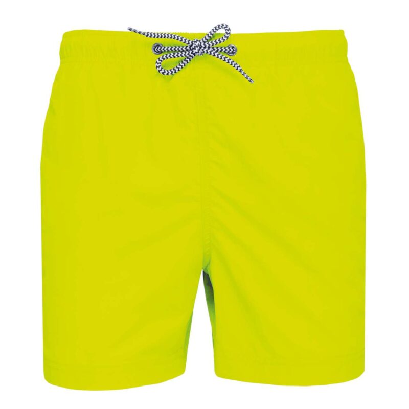 pa168-fluorescent_yellow-a1 Proact Μαγιό σορτς - Φωσφοριζέ Κίτρινο