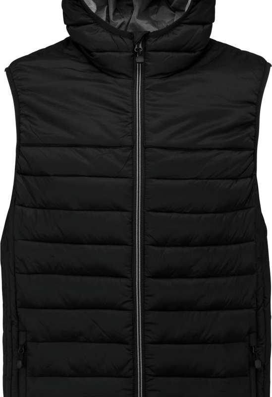 Proact KID HOODED BODYWARMER - Μαύρο