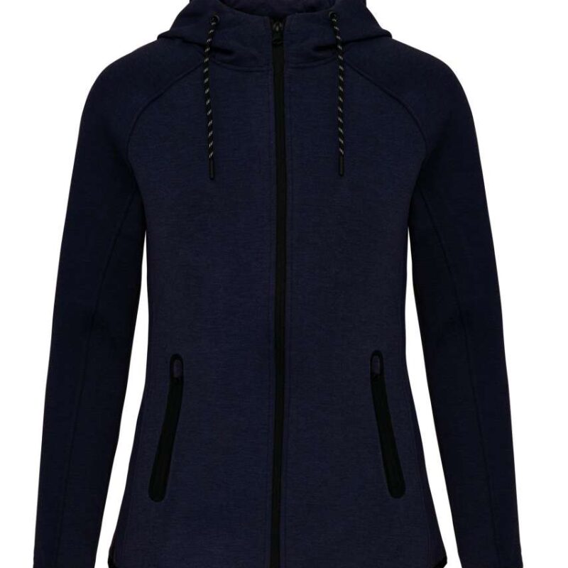Proact LADIES’ HOODED SWEATSHIRT - 79% Polyester/15% Viscose/6% Elastane