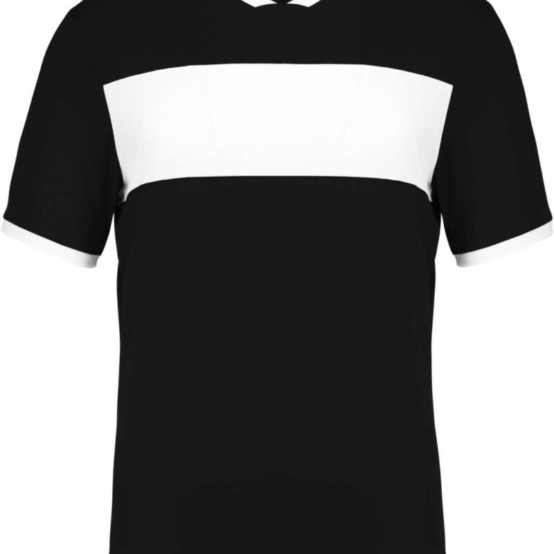 pa4001-black_white-a1 Proact SHORT-SLEEVED JERSEY της KIDS - Μαύρο και Λευκό