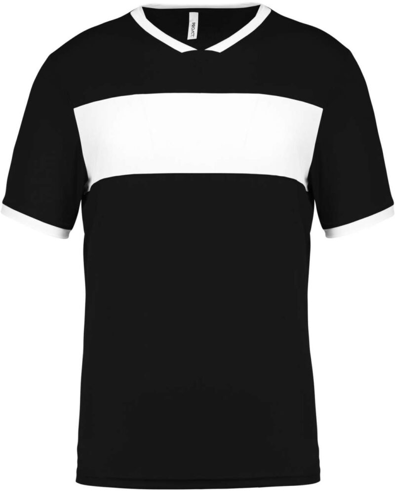 Proact SHORT-SLEEVED JERSEY της KIDS - Μαύρο και Λευκό