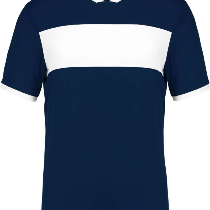pa4001-sporty_navywhite-a1 Proact SHORT-SLEEVED JERSEY της KIDS - Σπορ Ναυτικό/Λευκό