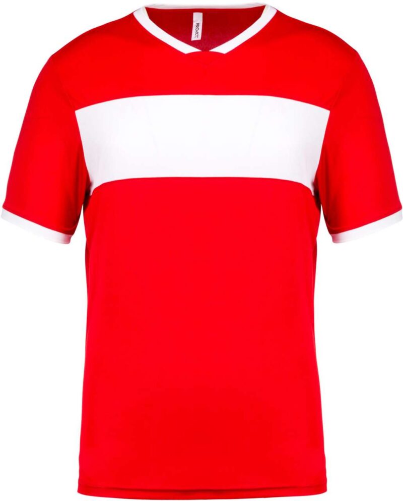 Proact SHORT-SLEEVED JERSEY της KIDS - Αθλητικό Κόκκινο/Λευκό
