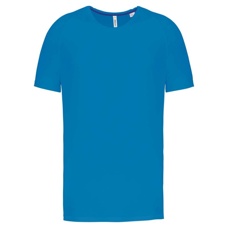 pa4012-aqua_blue-a1 Proact SOL'S T-SHIRT RECYCLED SPORTS ROUND NECK MEN - Γαλάζιο