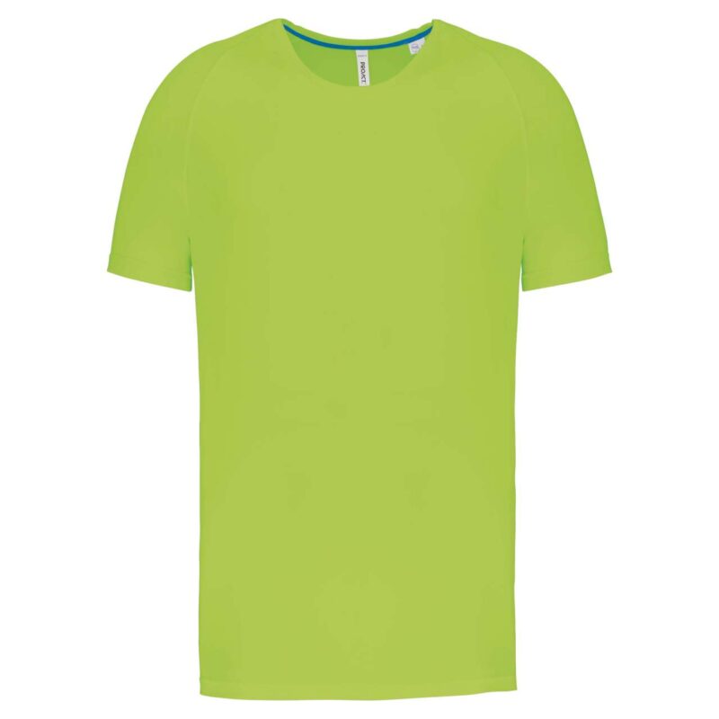 pa4012-lime-a1 Proact SOL'S T-SHIRT RECYCLED SPORTS ROUND NECK MEN - Λαχανί
