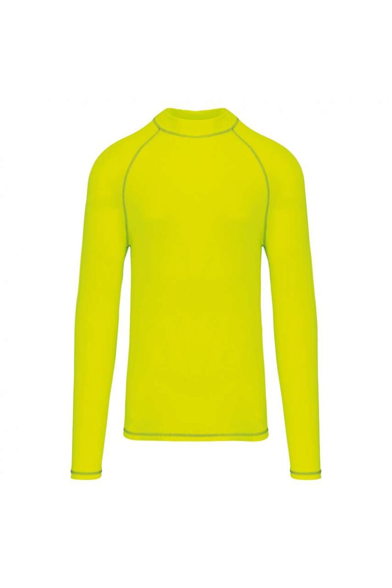 pa4017-fluorescent_yellow-a1 Proact Ανδρικό Τεχνικό T-SHIRT Μακρυμάνικο με UV PROTECTION - Φωσφοριζέ Κίτρινο