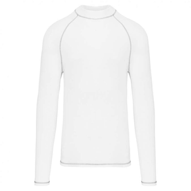Proact Ανδρικό Τεχνικό T-SHIRT Μακρυμάνικο με UV PROTECTION - Λευκό