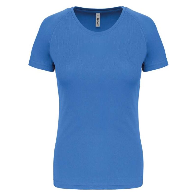 pa439-aqua_blue-a2 Proact LADIES' T-SHIRT SHORT-SLEEVED SPORTS - Σπορ βασιλικό μπλε
