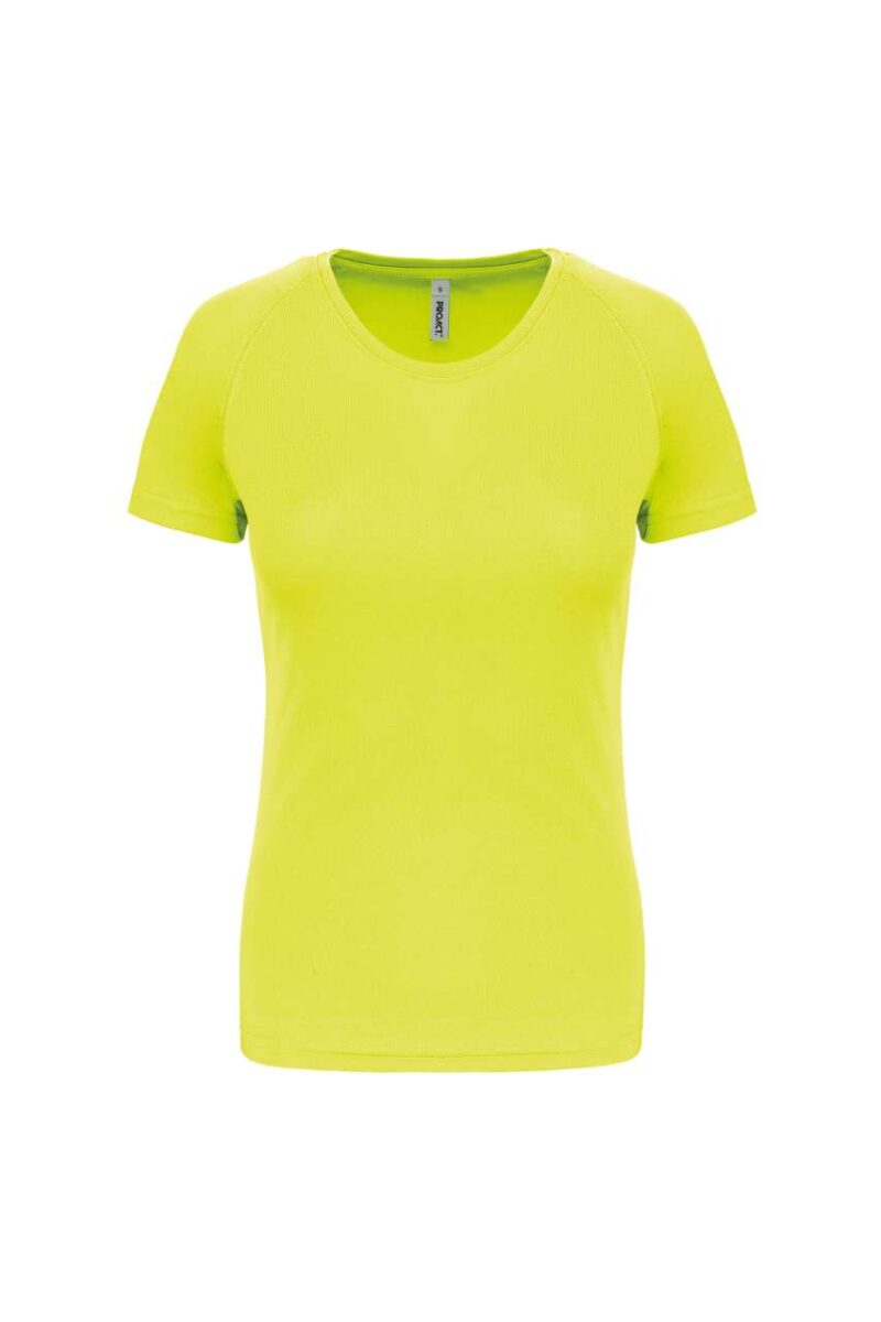 Proact LADIES' T-SHIRT SHORT-SLEEVED SPORTS - Φωσφοριζέ Κίτρινο
