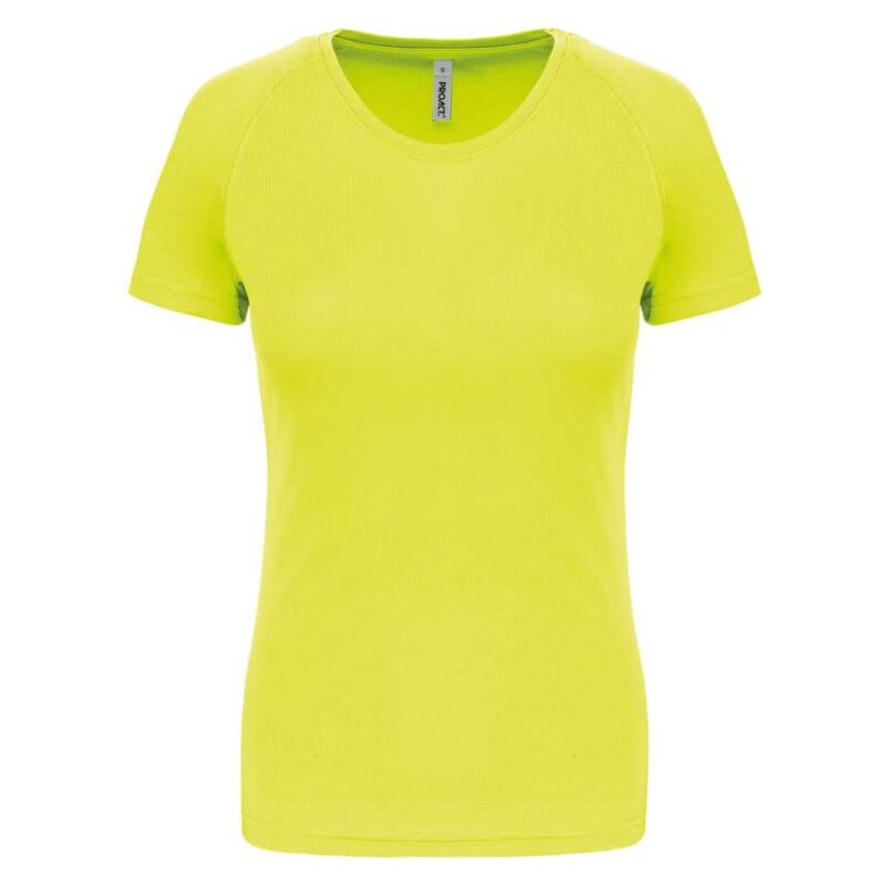 pa439-fluorescent_yellow-a2 Proact LADIES' T-SHIRT SHORT-SLEEVED SPORTS - Φωσφοριζέ Κίτρινο