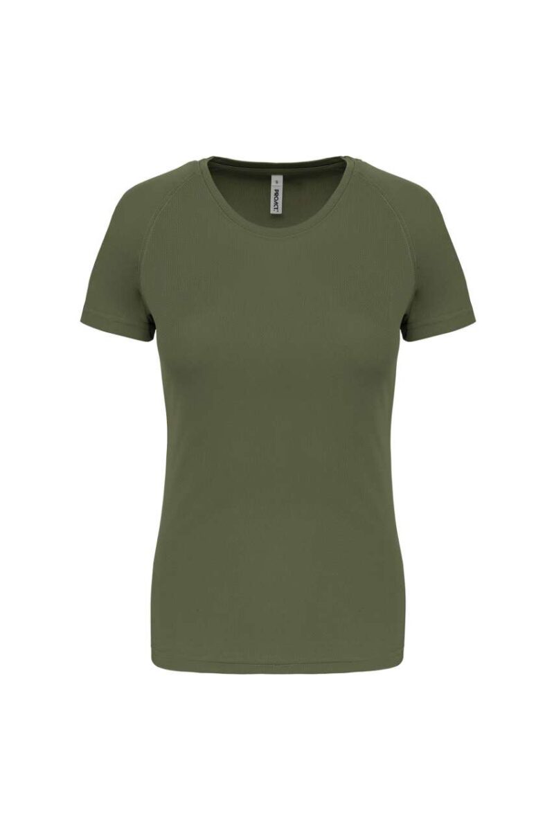 pa439-olive-a2 Proact LADIES' T-SHIRT SHORT-SLEEVED SPORTS - Λαδί