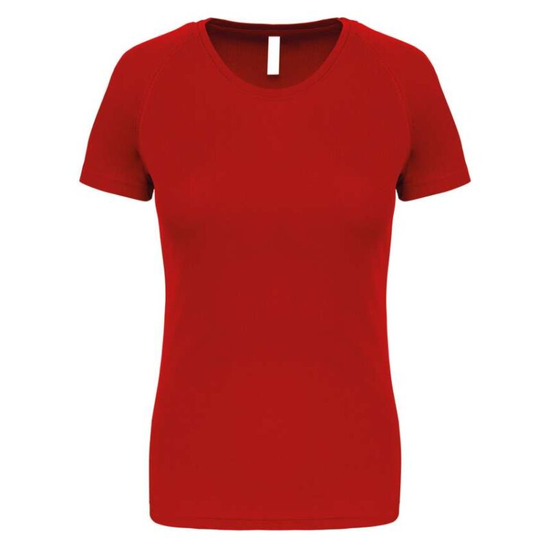 pa439-red-a2 Proact LADIES' T-SHIRT SHORT-SLEEVED SPORTS - Κόκκινο