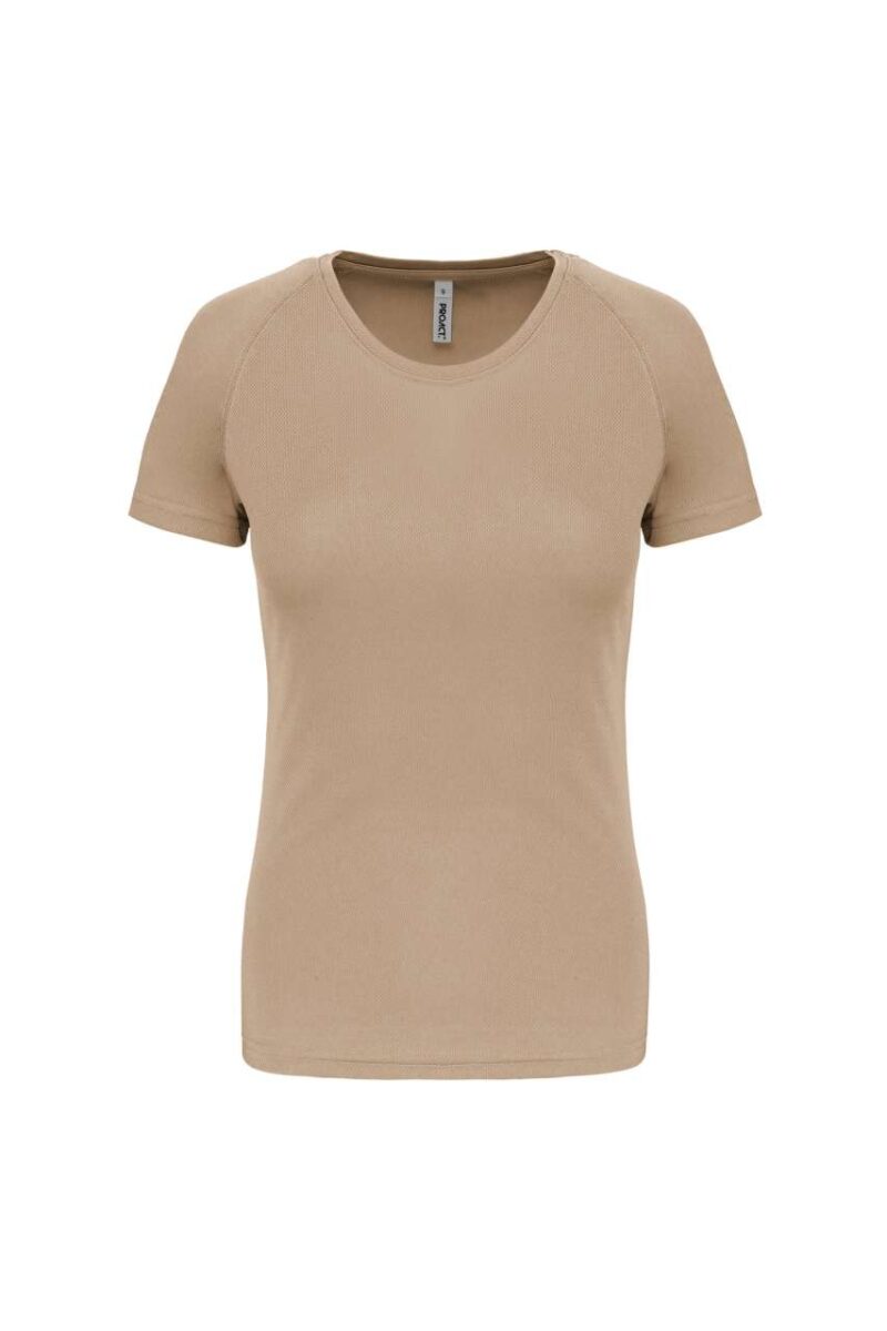 pa439-sand-a2 Proact LADIES' T-SHIRT SHORT-SLEEVED SPORTS - άμμου