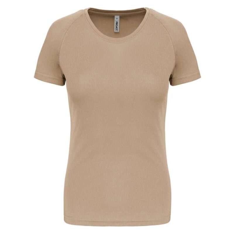 pa439-sand-a2 Proact LADIES' T-SHIRT SHORT-SLEEVED SPORTS - άμμου
