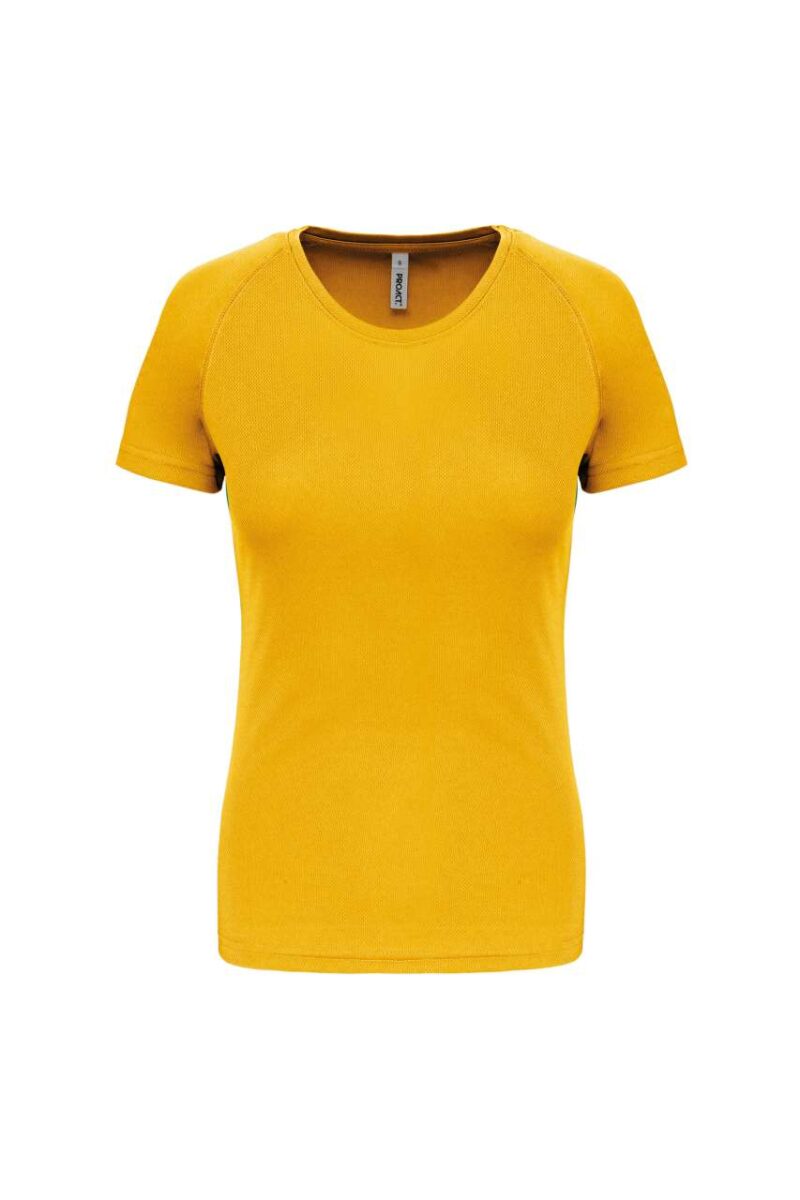 Proact LADIES' T-SHIRT SHORT-SLEEVED SPORTS - Πραγματικό Κίτρινο