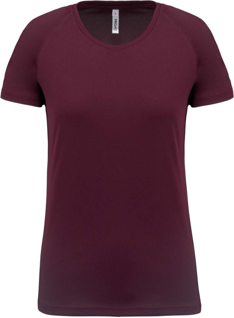 pa439-wine-a1 Proact LADIES' T-SHIRT SHORT-SLEEVED SPORTS - Κρασί