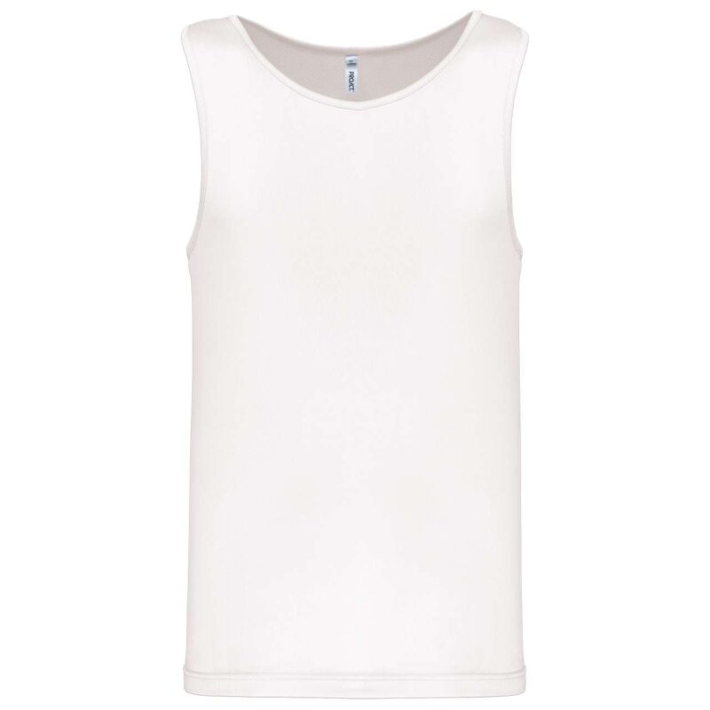 Proact VEST SPORTS MEN - Λευκό