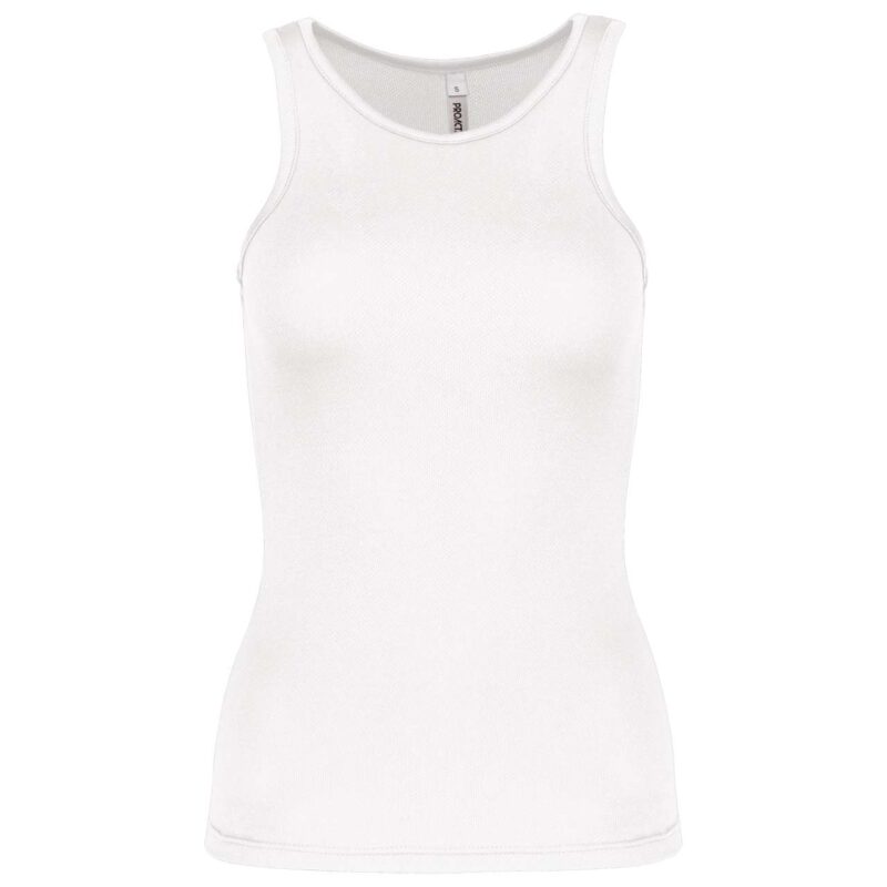 pa442-white-a1 Proact LADIES' SPORTS VEST - Λευκό