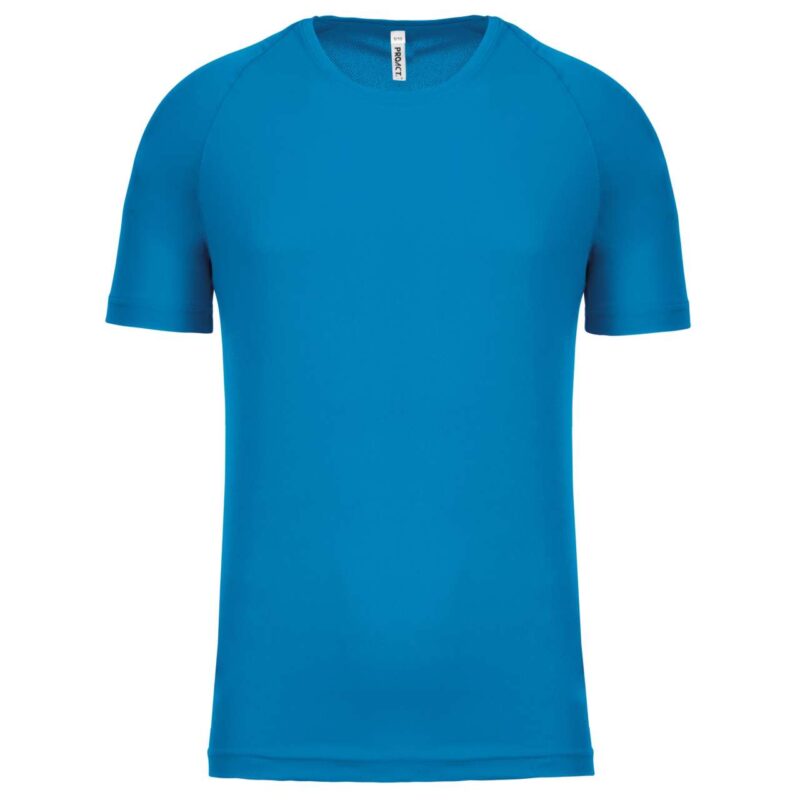 pa445-aqua_blue-a1 Proact KIDS' SHORT SLEEVED SPORTS T-SHIRT - Σπορ βασιλικό μπλε